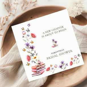 Tulpen & Lavendel Bruiloftsborrel Servetten