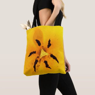 Tulpen meeldraden en pollen All Over Print Bag Draagtas