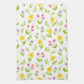 Tulpen -N- Daffodils Theedoek (Verticaal)