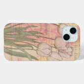  Tulpen op Floral Achtergrond Case-Mate iPhone Case (Achterkant (horizontaal))