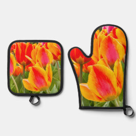 Tulpen! Ovenwant & Pannenlap Set