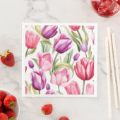 Tulpen Papieren Servetten (Insitu)