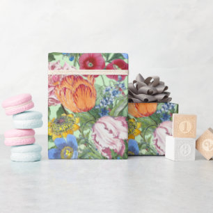 Tulpen Peony Spring Flower Garden Cadeaupapier