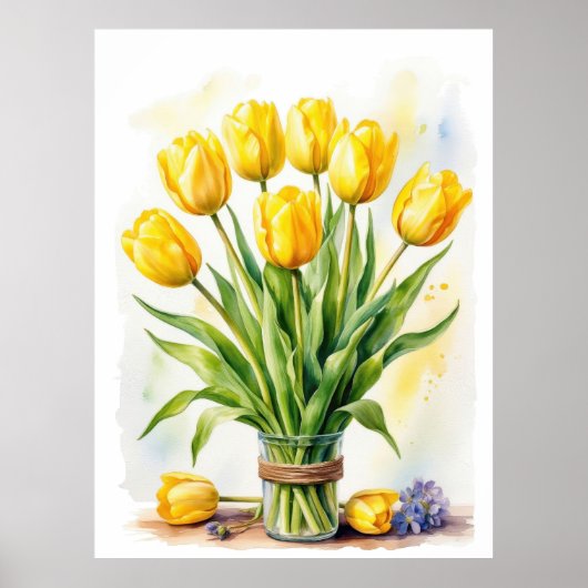 Tulpen Poster (Voorkant)