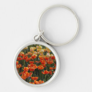 Tulpen Ronde Sleutelhanger