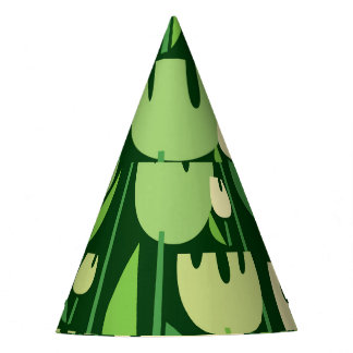 Tulpen Scandinavisch stijl patroon Feesthoedjes