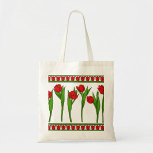 tulpen shopper tote bag