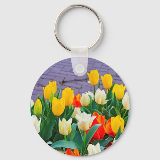 Tulpen Sleutelhanger (Voorkant)