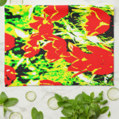 Tulpen Theedoek (Gevouwen)