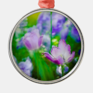 Tulpen tuin, Giverny, Frankrijk Metalen Ornament