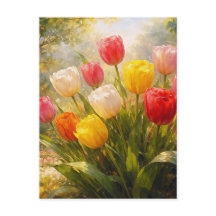 Tulpen Tuin - Schilderstijl