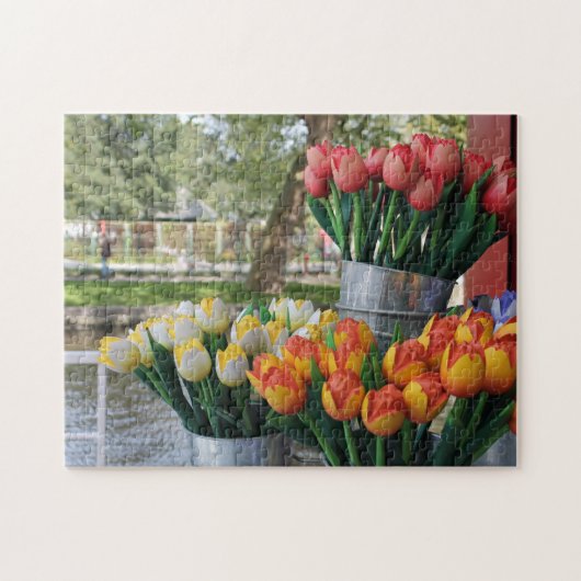 Tulpen uit Amsterdam. Legpuzzel (Horizontaal)