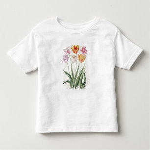 Tulpen uit de "Nassau Florilegium" (m/v op papier) Kinder Shirts
