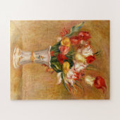 Tulpen van Auguste Renoir Legpuzzel (Horizontaal)