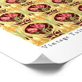  Tulpen van Linda Becker Poster (Hoek)