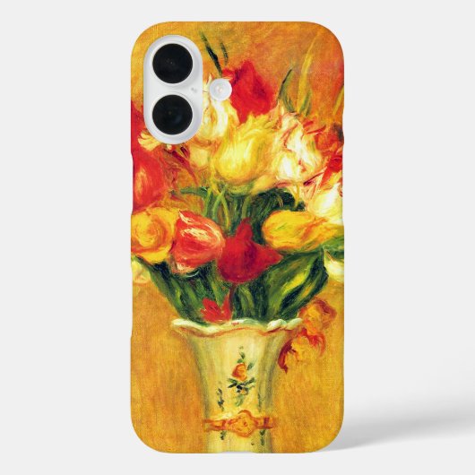Tulpen van Pierre Renoir,  impressionistische kuns Case-Mate iPhone Case (Achterkant)