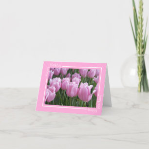 Tulpen Verjaardag Kaart