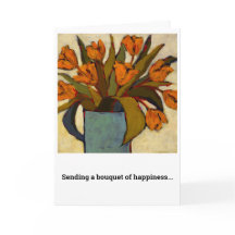 Tulpen Verjaardagskaart