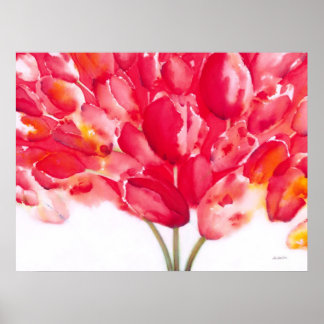 "Tulpen zijn mensen II" Poster