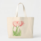 Tulpenbloei Canvas tas (Voorkant)