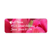 Tulpenbollen Mailing Label (Voorkant)