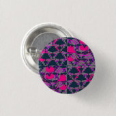 Tulpenbollen Rozen Ronde Button 3,2 Cm (Voorkant /achterkant)