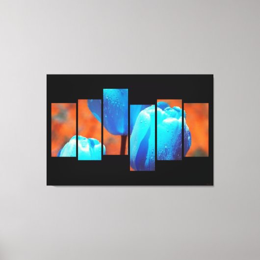 Tulpencanvas Canvas Afdruk (Voorkant)