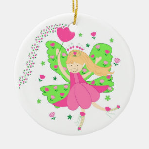 Tulpenfee Keramisch Ornament
