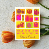 Tulpenfestival Ottawa Canada Briefkaart