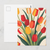 Tulpengloed Briefkaart (Voorkant / Achterkant)