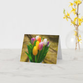 Tulpenkaart Kaart (Gele Bloem)