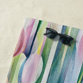  tulpenpatroon strandlaken (In situ)