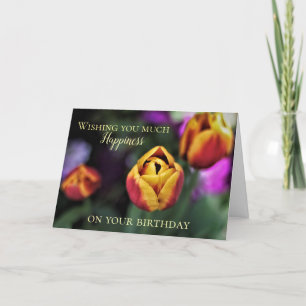 Tulpentijd Verjaardag Kaart