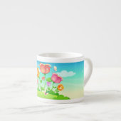 tulpentuinvlinder espresso kop (Voorkant rechts)