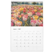 Tulpenveld waterverf schilderij 1 kalender (Mar 2027)