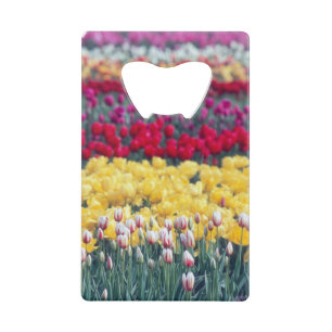 Tulpenweide in de Skagit-vallei, Kredietkaart Flessenopener