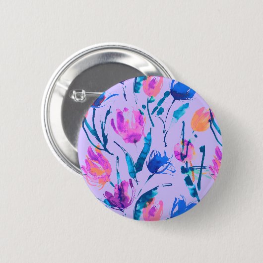 Tulpkoorts Ronde Button 5,7 Cm (Voorkant /achterkant)