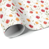 Tulppatroon Cadeaupapier (Rol Hoek)