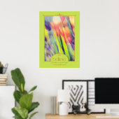 Tulps Art Believe Poster (Thuiskantoor)
