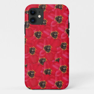 Tulps background Hoesje-Mate iPhone case