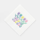 Tulps Easter Eggs-partij Napkin Servetten (Hoek)