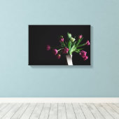 Tulps met schilderkunst canvas afdruk (Insitu (Houten vloer))