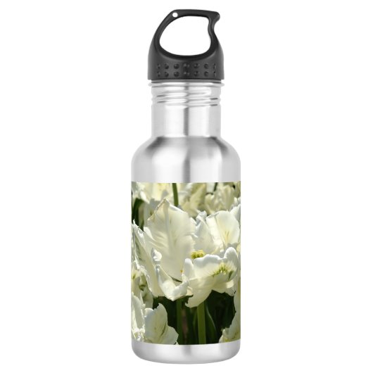 Tulpt het witte waterfles  (Voorkant)