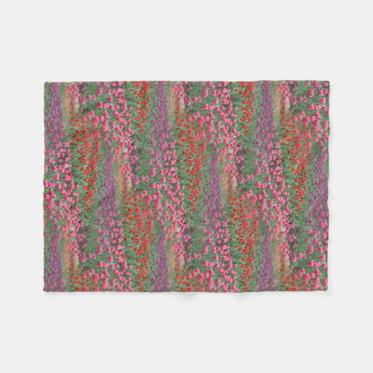 Tulpveld Fleece Deken (Voorkant (Horizontaal))