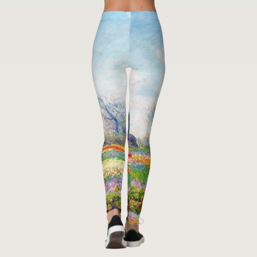 Tulpvelden in Nederland, Monet Leggings (Achterkant)