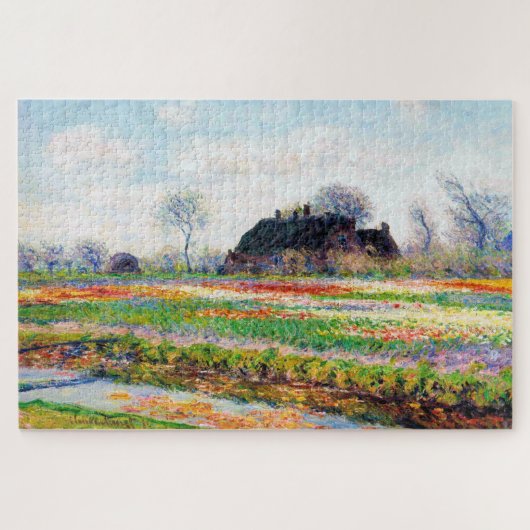 Tulpvelden in Nederland, Monet Legpuzzel (Horizontaal)
