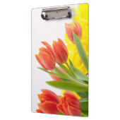 Tulpventilator Oranje Natuur Decoratief Klembord (Links)