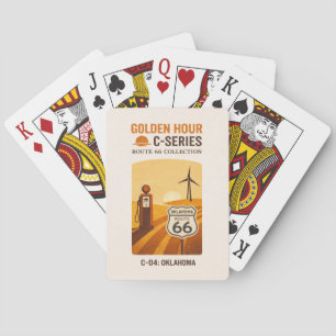Tulsa Centennial Vintage Pompdek Pokerkaarten