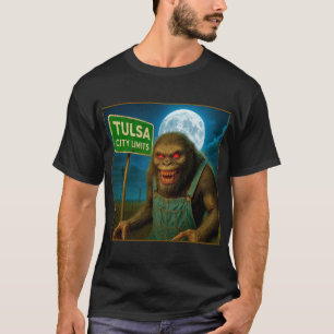 TULSA CITY LIMITS - DE NACHTMERRIE HEEFT EEN GEZIC T-SHIRT