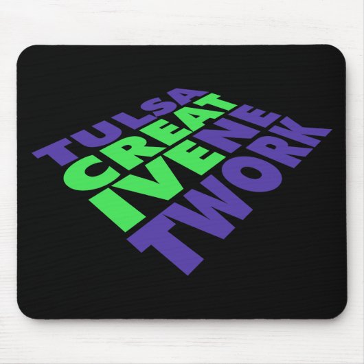 Tulsa Creative Network Mousepad Muismat (Voorkant)
